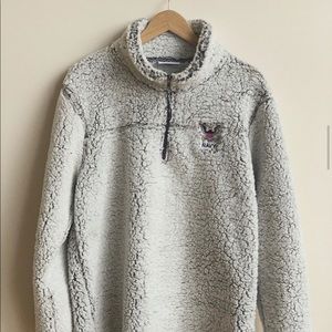 Vintage Navy Pullover Fleece Men’s XL